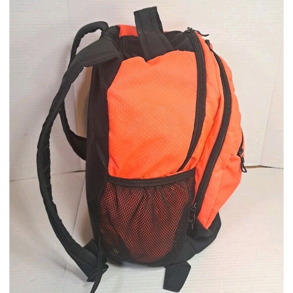 Adidas Backpack RN#90288 Pink & Black Daypack School Gym Travel Bag Pockets - Picture 2 of 9